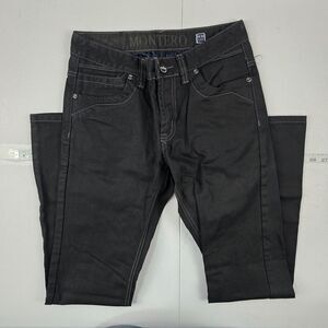 Montero straight jeans‎ 30x32 mens dark wash black 4824